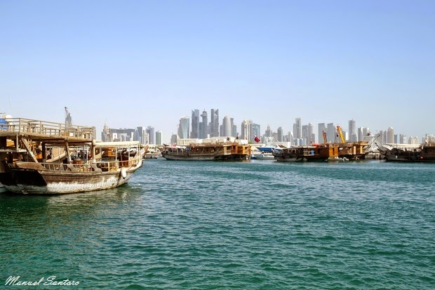 Doha, skyline Doha, skyline
