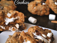 S’Mores Stuffed Cookies 