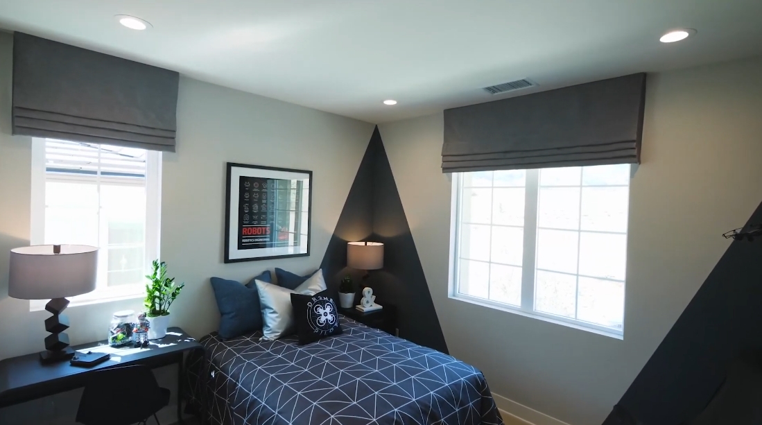 33 Interior Design Photos vs. Toll Brothers Porter Ranch, CA Harwood Model Home Tour