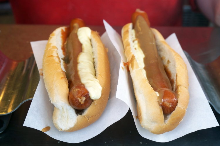 Baejarins Beztu Pylsur hot dog stand, Reykjavik, Iceland, Euriental