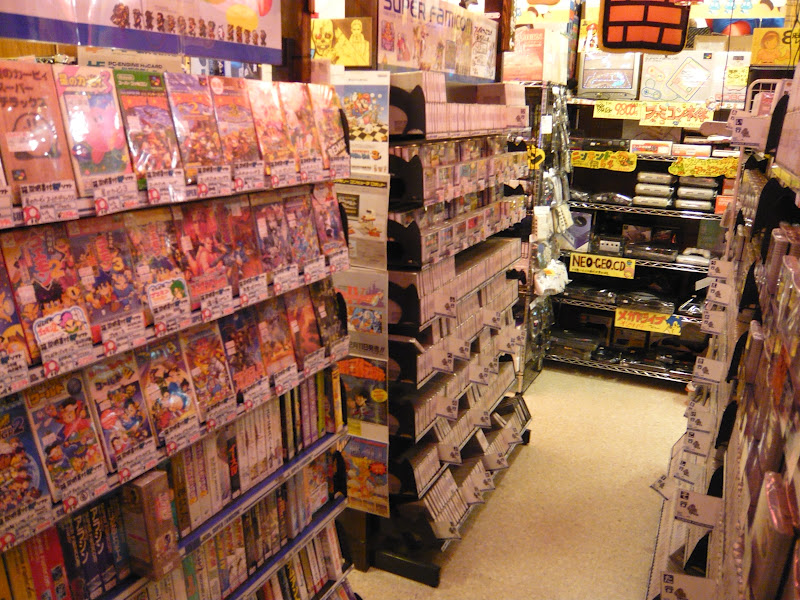 JAPAN, ARCADES & GAMING Super Potato TV Game Store Ikebukuro