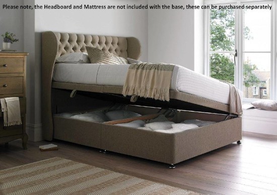 desain inspiratif tempat tidur dengan lemari di bawahnya