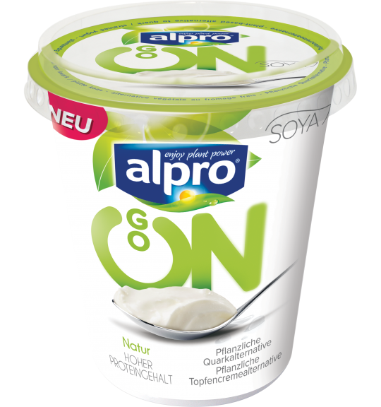Vegan kochen Alpro Go On Quarkalternative