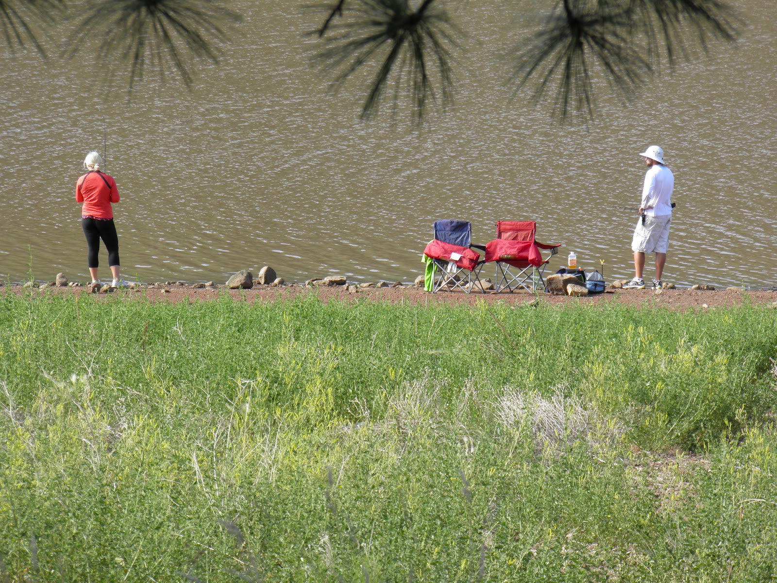 walking flagstaff lake mary afternoon