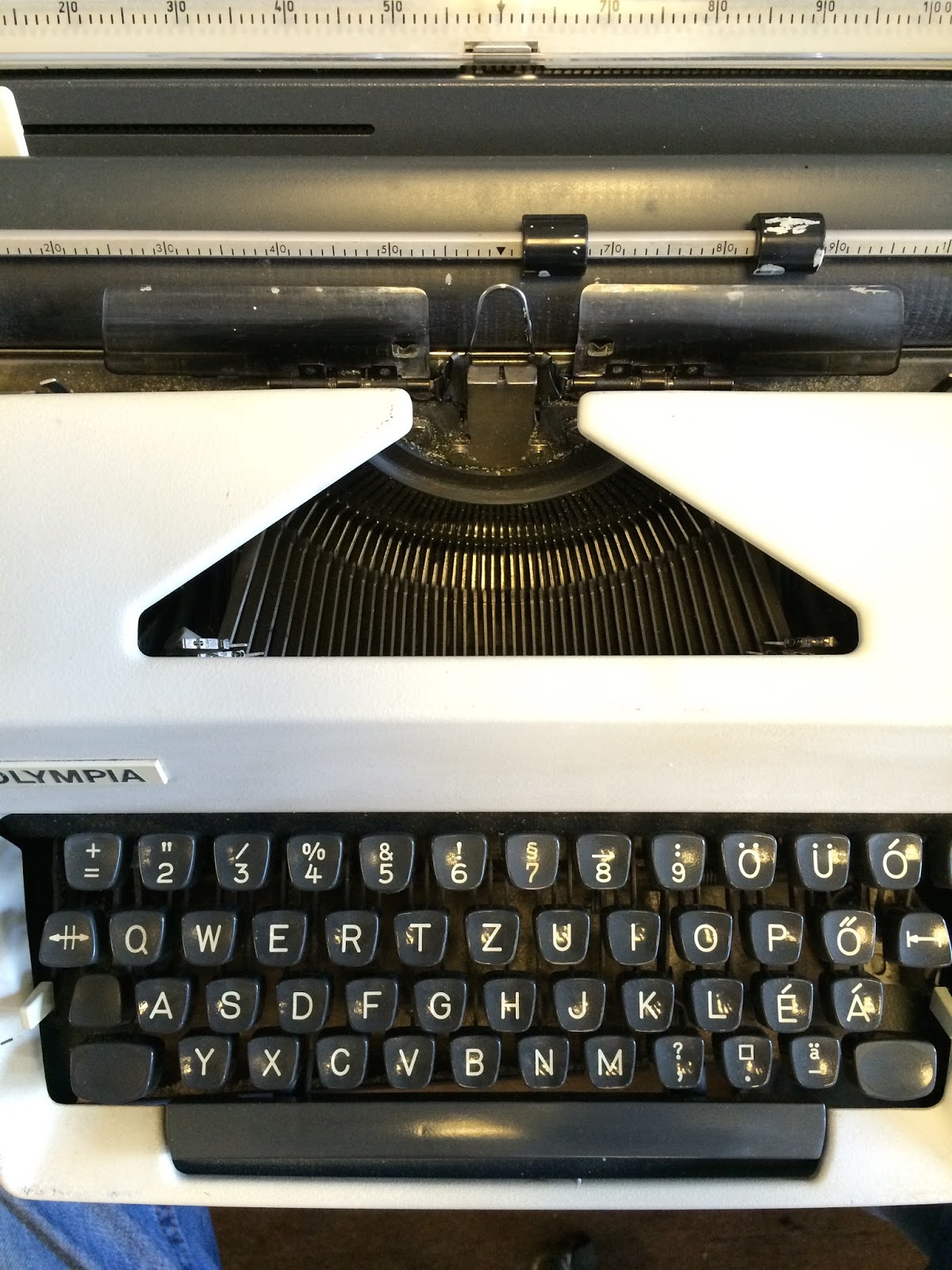 Life in a Typewriter Shop Does Anyone Type In Middle English Anymore