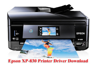 Epson XP-830 Printer Driver Downloads Free Windows PC and Mac
