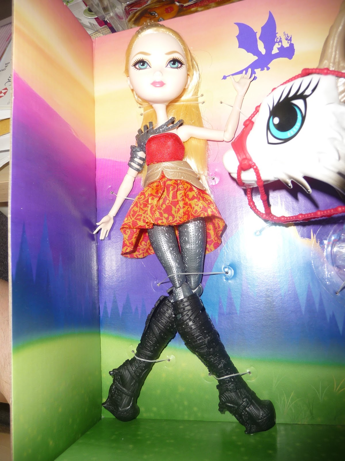 Ever After High Dragon Games Apple Whites Pet Dragon Braebyrn 12in