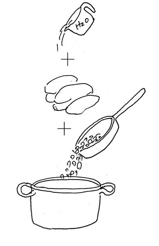 put everything in the cocotte by Yukié Matsushita