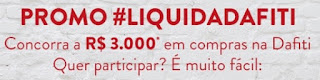 Participar Promoção Dafiti 2016 Liquida