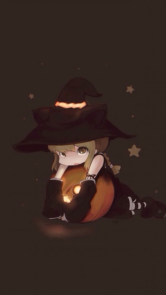   Cartoon Little Witch   Android Best Wallpaper