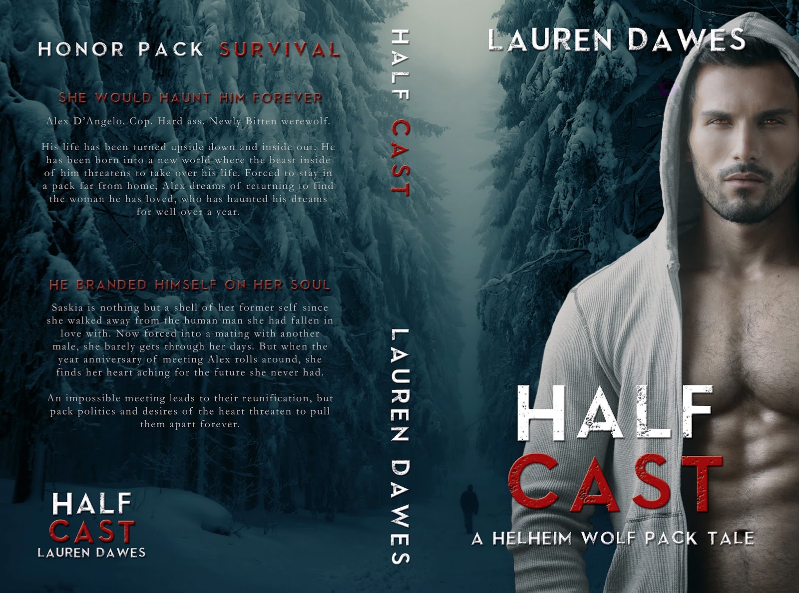 Cover Reveal Half Cast by Lauren Dawes Lauren Dawes