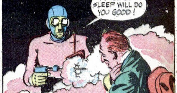 Pappy S Golden Age Comics Blogzine Number 1721 His Guns Bring Sleep The Original Sandman Pappy S Golden Age Comics Blogzine Number 1721 His Guns Bring Sleep The Original Sandman