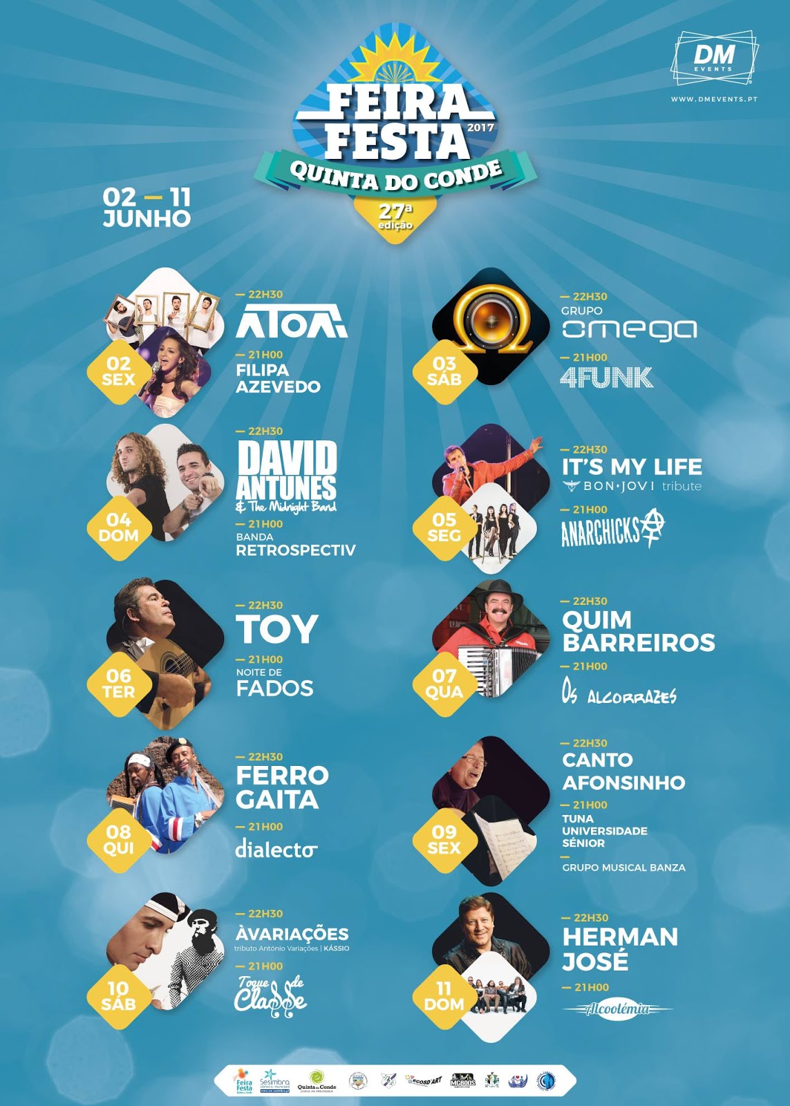 FEIRA FESTA DA QUINTA DO CONDE 2017!