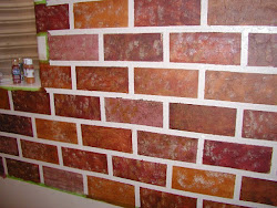 wall brick painting indoor