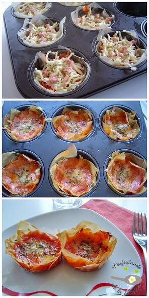 PIZZA DE PASTA FILO