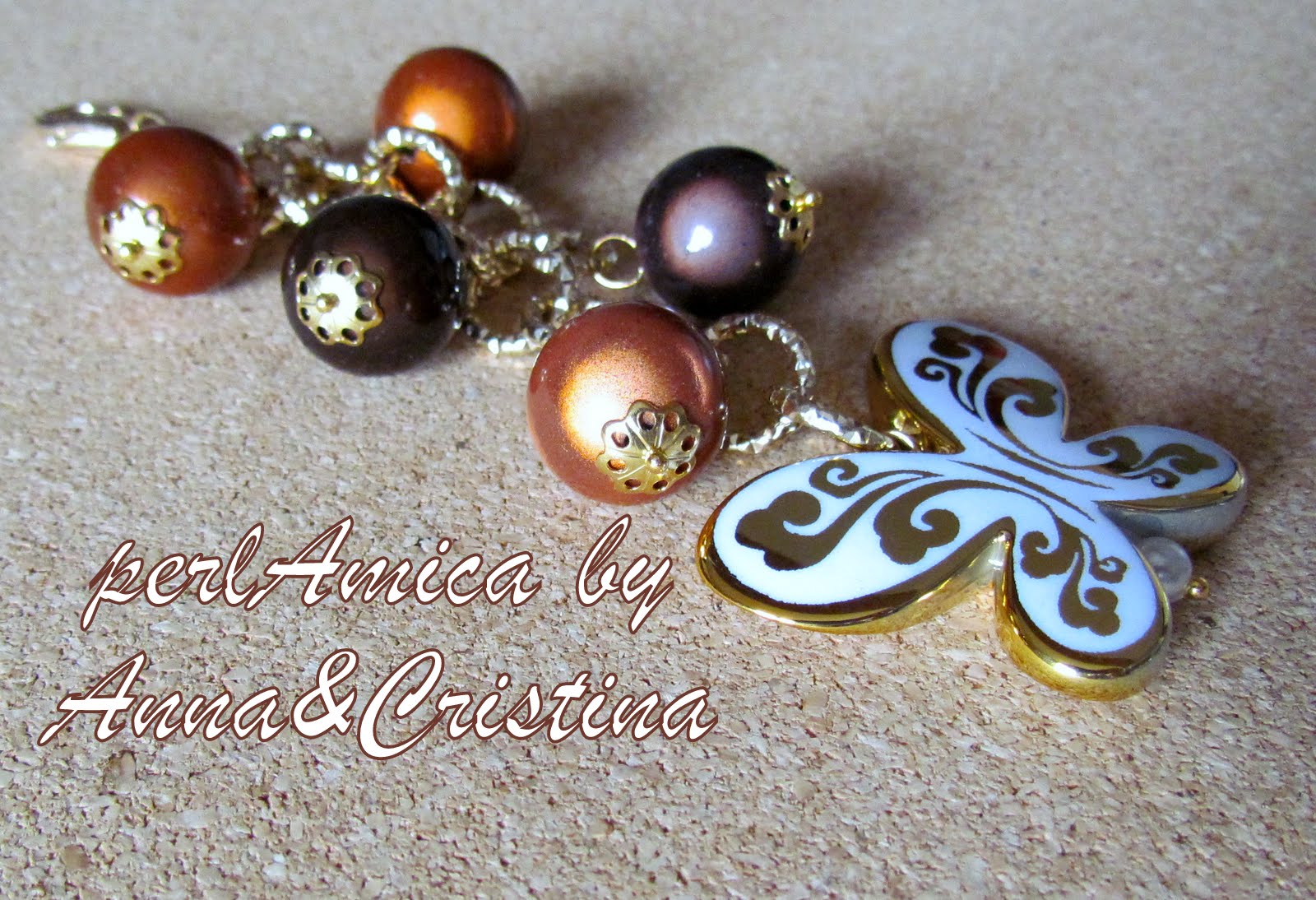 perlAmica Un bag charms tutto d'oro!!!