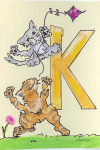 "K" is for Kittens and a Kite