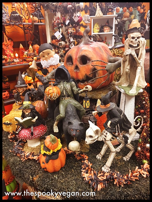 The Spooky Vegan: Traditions Holiday Store's Halloween Displays