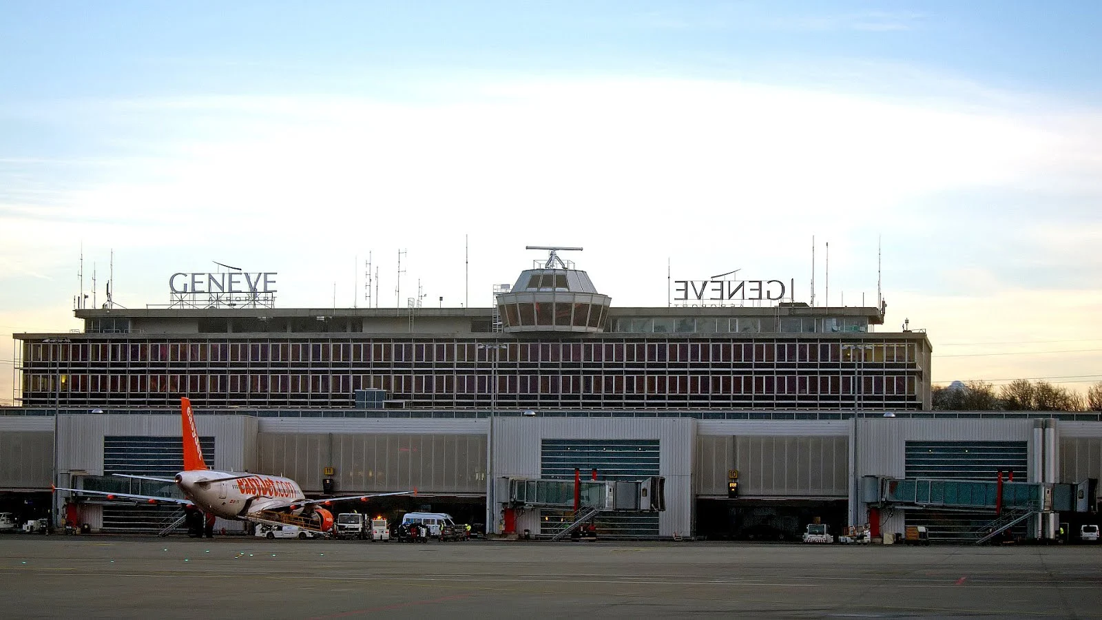 Captivating Geneva Airport Car Rental Return, View Illustration