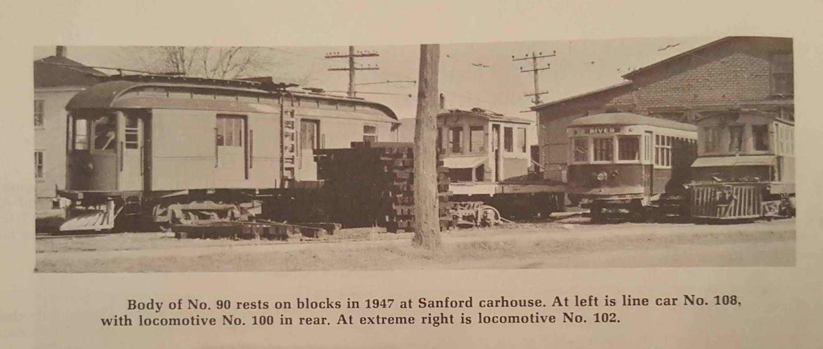 Narcissus 1912 Renovation Project No. 108 Seashore Trolley Museum's Laconia Car Companybuilt