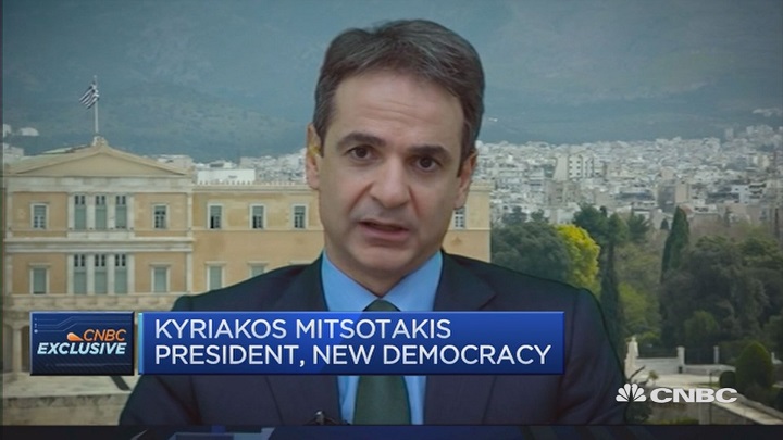 Κυρ. Μητσοτάκης στο CNBC: Στόχος η επενδυτική βαθμίδα σε 18 μήνες