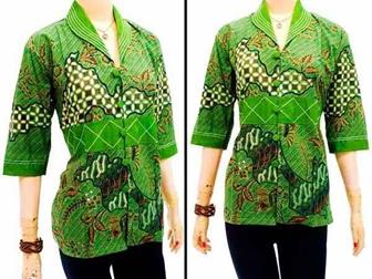 Model Blus Batik Terbar Dan Terbaik