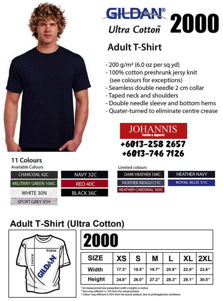 CUSTOM MADE T-SHIRT SPECIALIST: GILDAN Tees