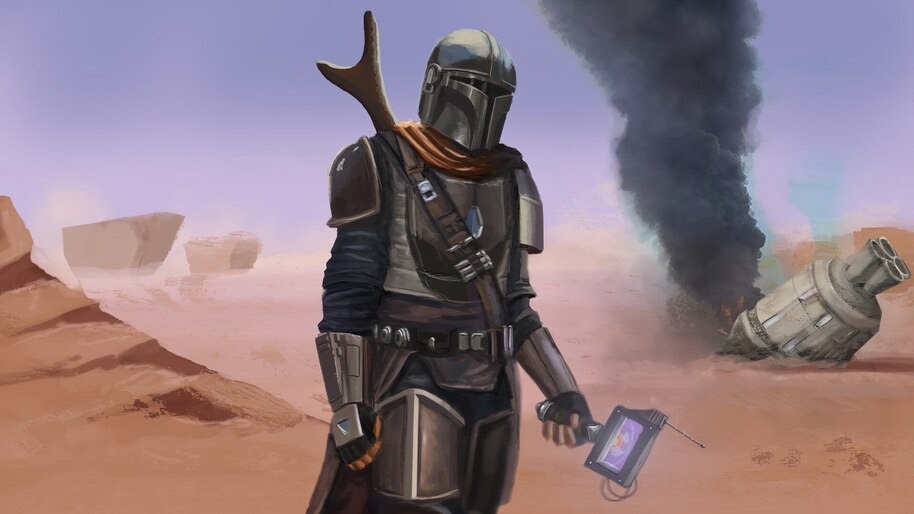 The Mandalorian, TV Series, Art, 4K, #7.754