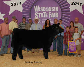 2011 Wisconsin State Fair ~ Grand Champion Market Steer ~ Sired by Eye Candy