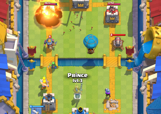 Nguyên tắc cơ bản khi tấn công và phòng thủ trong Clash Royale 1 Nguyên tắc cơ bản khi tấn công và phòng thủ trong Clash Royale 1