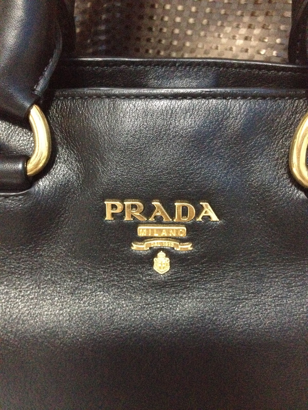 Baghaven-Bookoff: SOLD Authentic Prada soft calf leather tote bag in ...
