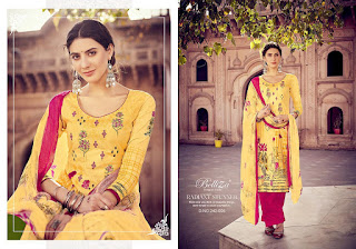 Belliza Designer noor Cotton Salwar kameez