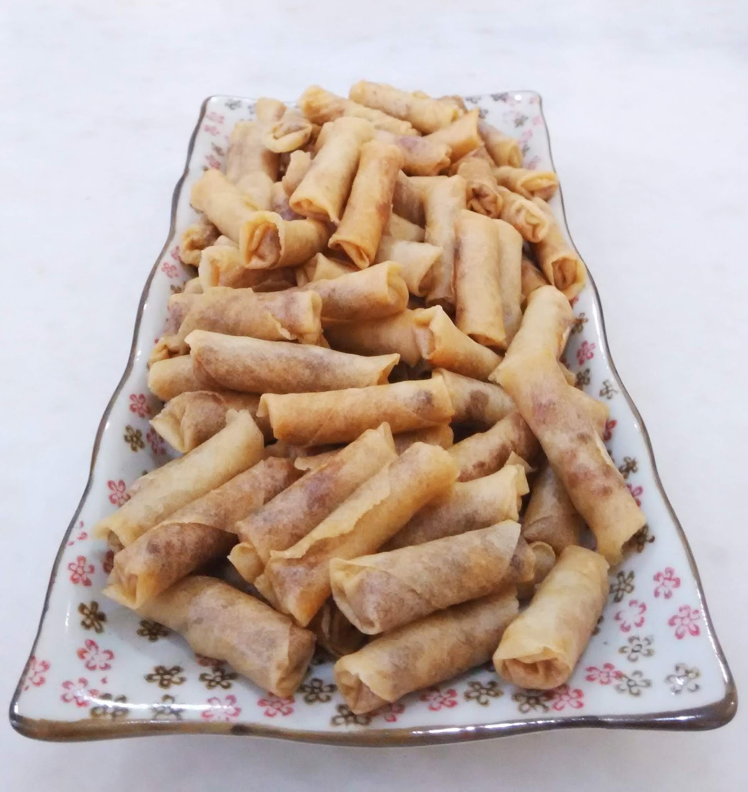 CRISPY MINI POPIA MEAT FLOSS ROLLS