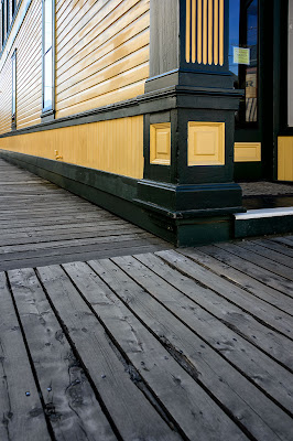 Boardwalk in Skagway, Alaska