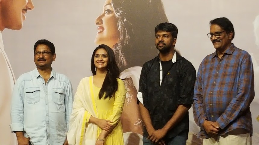 Keerthy Suresh at Nadigaiyar Thilagam press meet