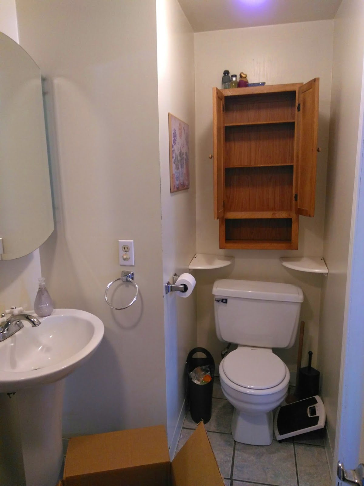 Small Bathroom Redo Reveal (picture heavy) | House Unseen. Life ... Small Bathroom Redo Reveal (picture heavy) | House Unseen. Life ...