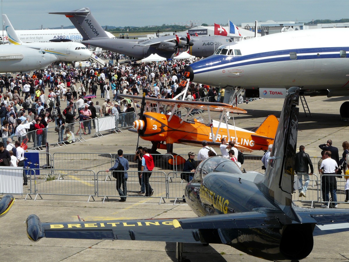 Montreur d'images Salon du Bourget 2011