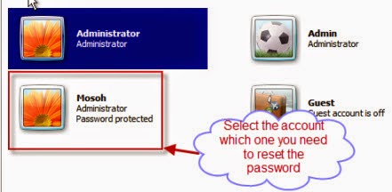 windows 7 Reset Password