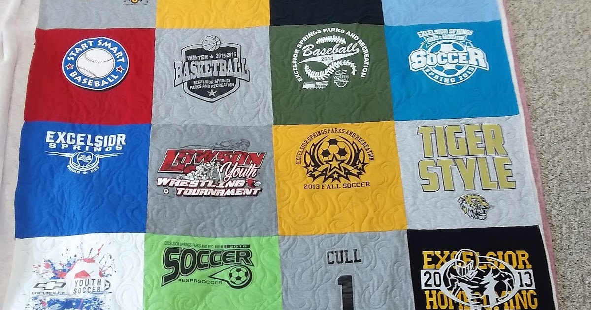Down To Sew Simple Tshirt Quilt