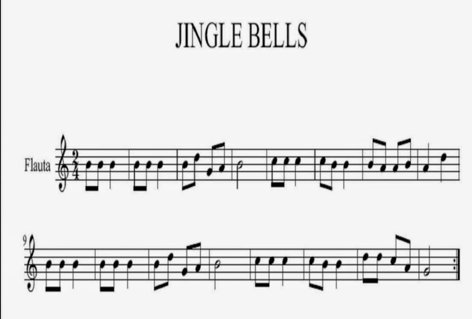 El Flautista de Alhaurín CANCIÓN NAVIDAD 4º A Jingle Bells