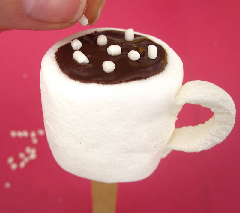 Marshmallow Cocoa Mug Pops/Hot Cocoa Stirrers The Lindsay Ann