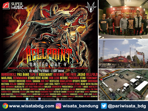 Event Musik Hellprint United Day V Bakal Gebrak Bandung