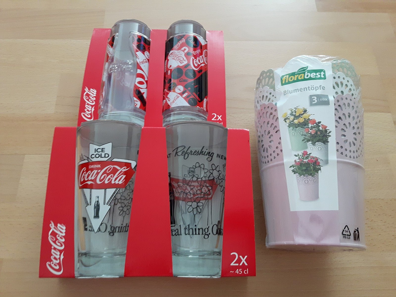 Rosa Wölkchen Kleine Aldi Lidl Einkäufe