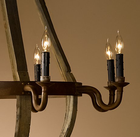 Wine Barrel Chandelier From Restoration Hardware Constance Curtis Wine Barrel Chandelier From Restoration Hardware