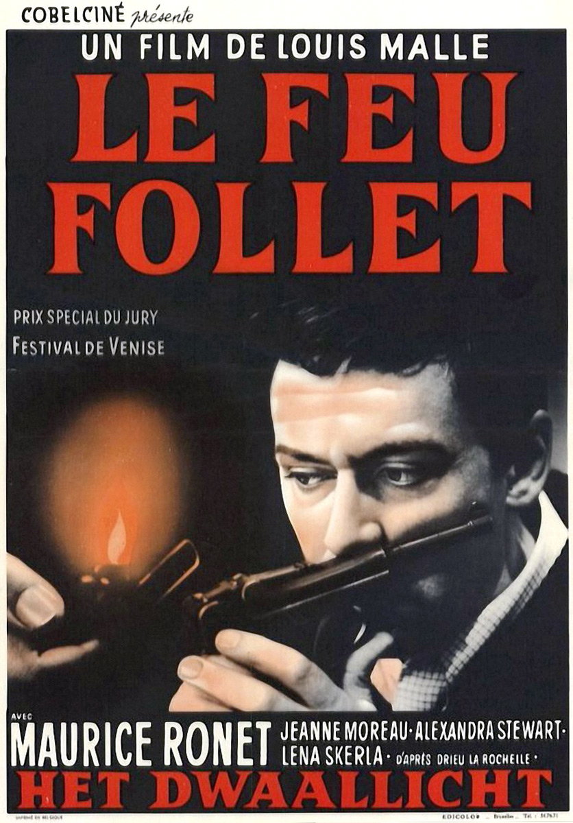 Le Feu follet (Louis Malle, 1963) | Vintage movie posters | Pinterest
