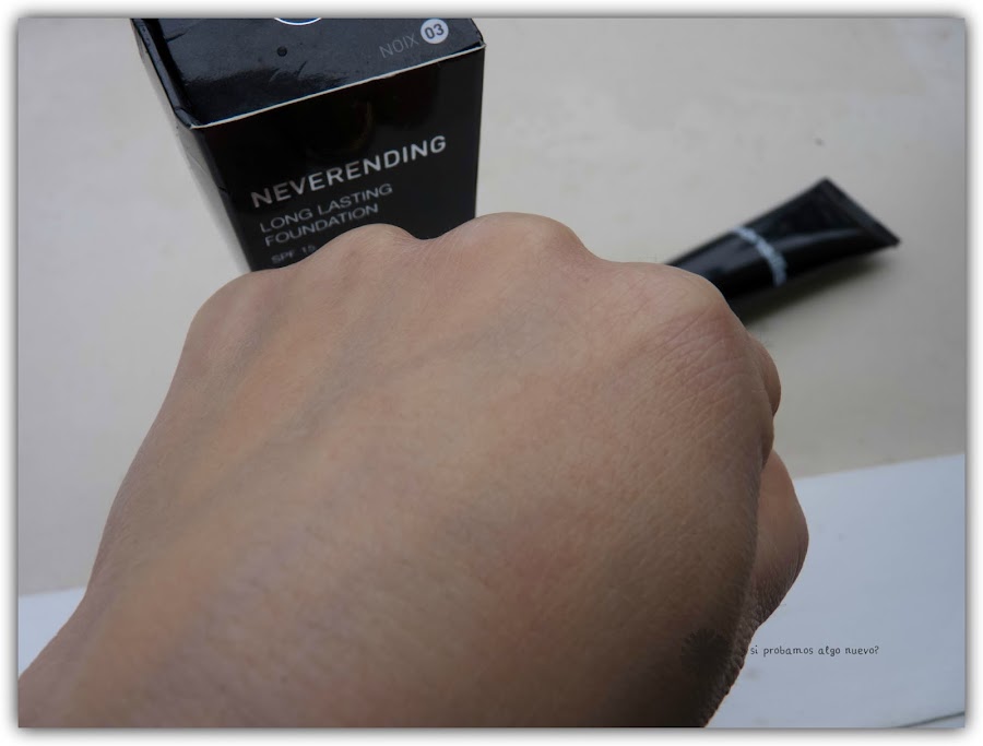  Sensilis Neverending long lasting foundation