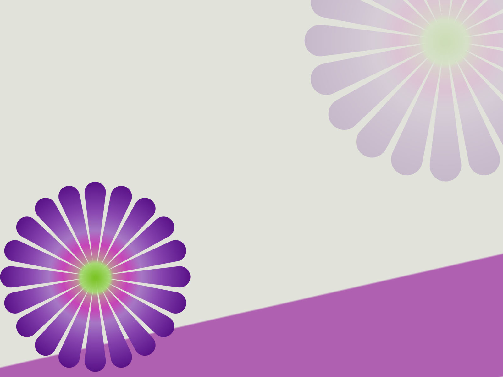 Daisy Flowers for Love Backgrounds PPT Backgrounds Templates