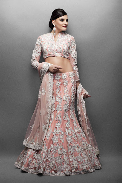 bridal lehenga from scratch
