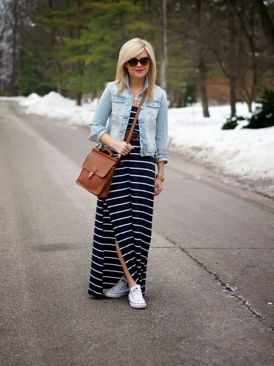 vestido evangelico para usar com tenis