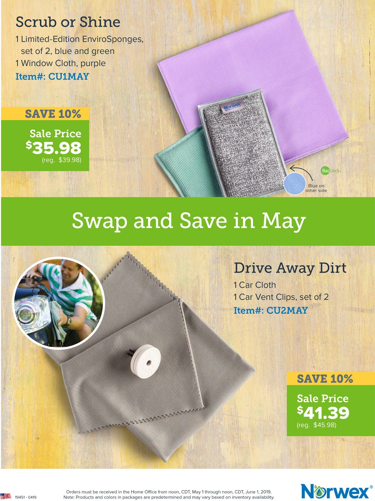 Rebecca Lange Norwex Independent Sales Consultant May 2019